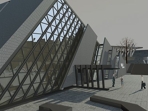 展馆（个人主页-ZMTIzNTAwMDg=） - 建筑设计 - 站酷设计师老山叔Sion原创素材 - 站酷ZCOOL