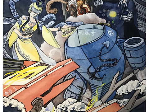 中國神話新時代（個人主頁-ZNDIzNzc2ODQ=） - 創(chuàng)作習(xí)作 - 站酷設(shè)計師neinei大魔王原創(chuàng)素材 - 站酷ZCOOL