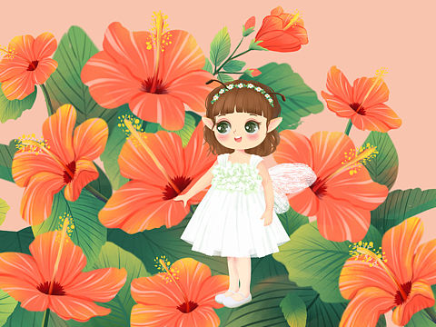 花丛精灵