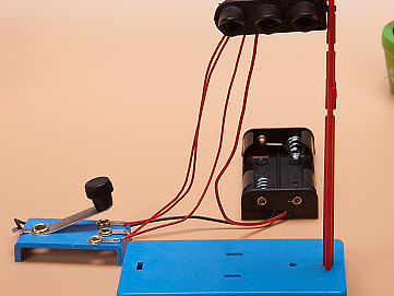 小玩童科技小制作 小学生科学实验玩具 手工diy材料 创意红绿灯