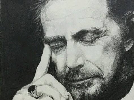 素描人像