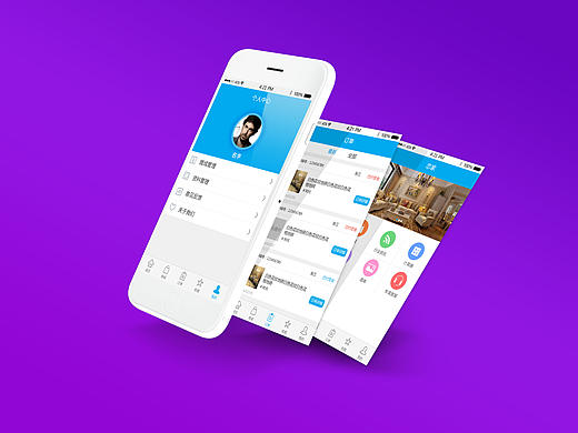 家装类APP（个人主页-ZMTY0MzAyMzY=） - APP界面 - 站酷设计师爱在点滴原创素材 - 站酷ZCOOL