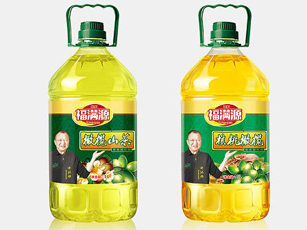 绿亮食用油包装设计