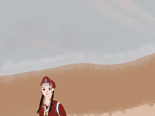 蒙古女孩