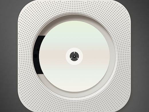 MUJI 挂壁式CD机 拟物图标（个人主页-ZMTYwMjg2OTI=） - 图标 - 站酷设计师wyaneyan原创素材 - 站酷ZCOOL