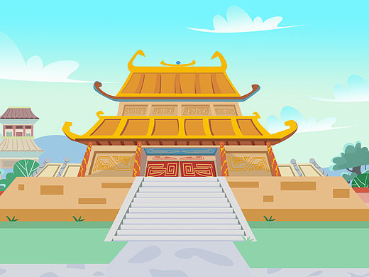 插画场景设计
