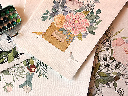 新書畫作畫材隨手拍（個人主頁-ZMjQ2MDQ1NzY=） - 商業(yè)插畫 - 站酷設(shè)計師皮痞祖2016原創(chuàng)素材 - 站酷ZCOOL