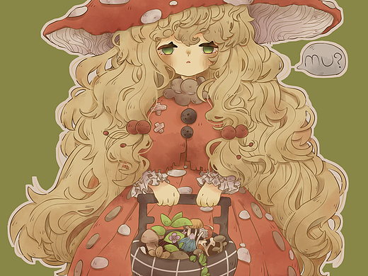 蘑菇（个人主页-ZNDQ2NzI3MTI=） - 其他动漫 - 站酷设计师蝻尔原创素材 - 站酷ZCOOL