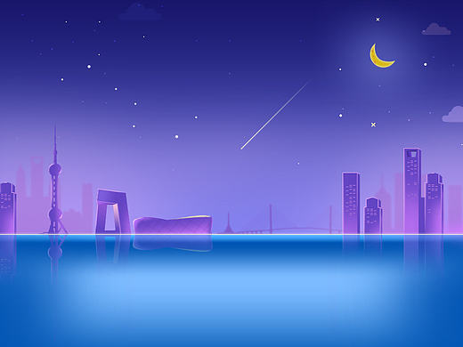 城市夜景
