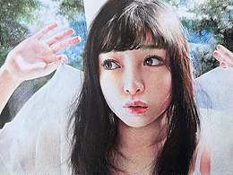 彩铅桥本环奈
