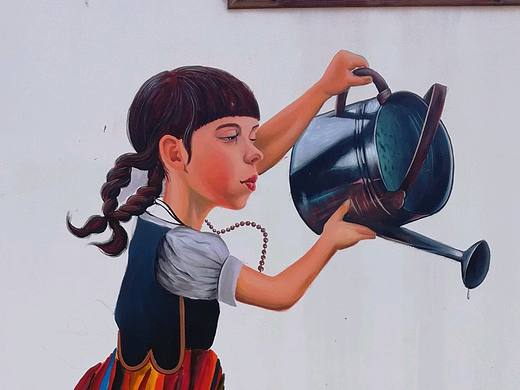 墙绘（个人主页-ZMjY2NTYwNzI=） - 新锐潮流插画 - 站酷设计师夏若泽原创素材 - 站酷ZCOOL