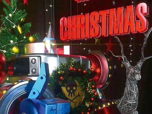 圣诞节海报弗兰奇