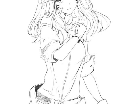 线稿练习（个人主页-ZMzQ5MDc1MzI=） - 创作习作 - 站酷设计师啊睐吃不胖原创素材 - 站酷ZCOOL