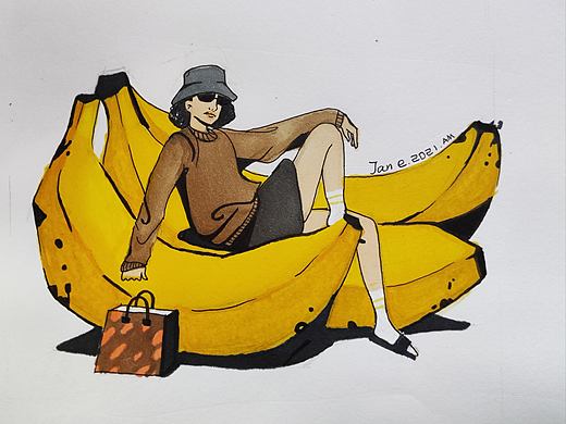 马克笔手绘（个人主页-ZNTkwNjY4NzI=） - 创作习作 - 站酷设计师特务兔呀原创素材 - 站酷ZCOOL