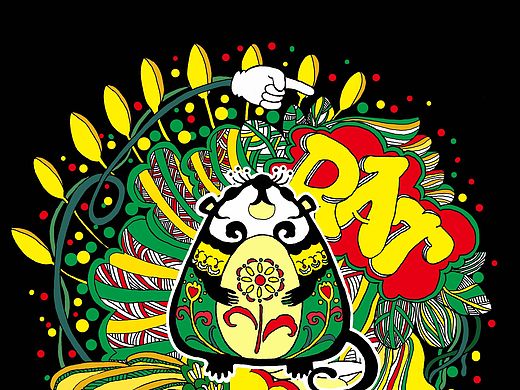 十二生肖插画应用设计（个人主页-ZMTQ3OTk3ODQ=） - 艺术插画 - 站酷设计师小关同学想太多原创素材 - 站酷ZCOOL