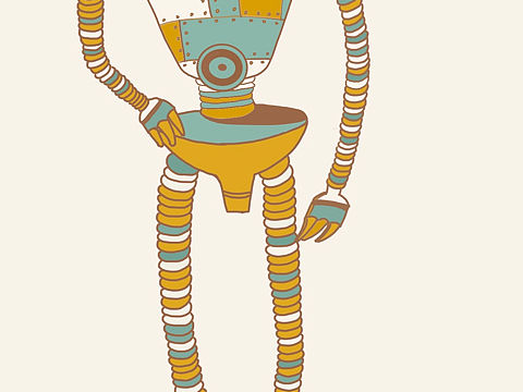Robot（个人主页-ZNDY2NjA5ODQ=） - 创作习作 - 站酷设计师ZOEY女朱原创素材 - 站酷ZCOOL