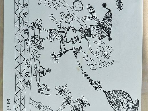 逃跑的怪兽（个人主页-ZMjE4NzIxMDg=） - 绘画 - 站酷设计师无酷原创素材 - 站酷ZCOOL