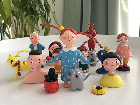 石塑粘土|小怪物