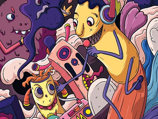 《玉带云》大理花醉艺术中心3199寻常设计大狼人 怪物 3d作品1006深夜