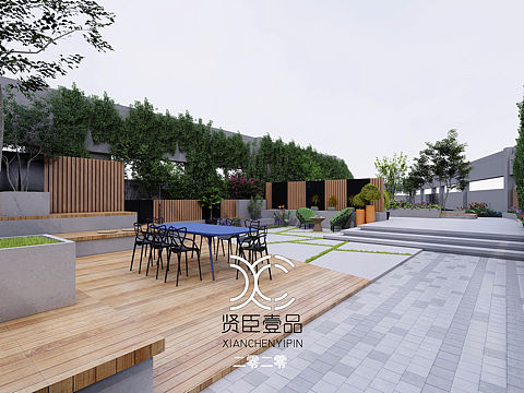 贤臣壹品2020第11个庭院景观项目