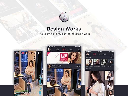 齐齐互动视频app和聚范app（个人主页-ZMTc5NDIwODg=） - APP界面 - 站酷设计师Teamo_J原创素材 - 站酷ZCOOL