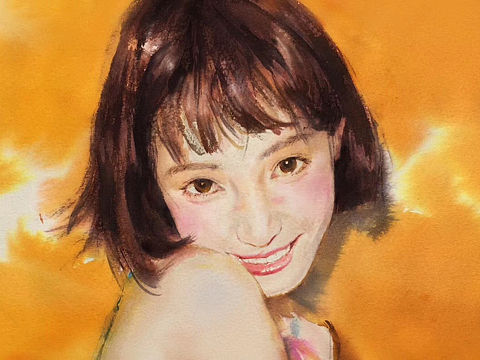 女孩（個(gè)人主頁-ZNDI0NDMzMTY=） - 繪畫 - 站酷設(shè)計(jì)師西西李的世界原創(chuàng)素材 - 站酷ZCOOL