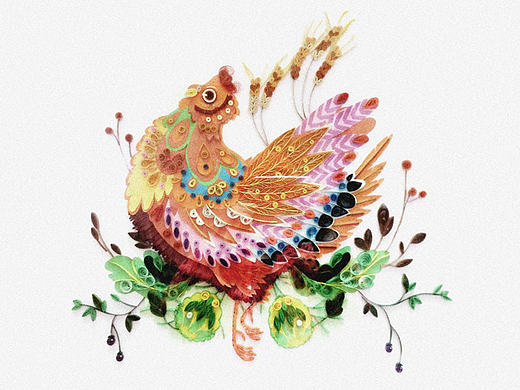 紙～做一只正經(jīng)的雞（個(gè)人主頁-ZMTk4OTU1OTI=） - 商業(yè)插畫 - 站酷設(shè)計(jì)師何俏俏原創(chuàng)素材 - 站酷ZCOOL