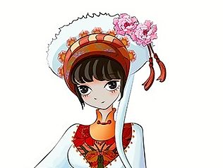民族服装设计,人物设计