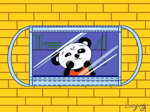 武汉加油（个人主页-ZNDI3Mjk3NTI=） - 儿童插画 - 站酷设计师自路之E梦原创素材 - 站酷ZCOOL