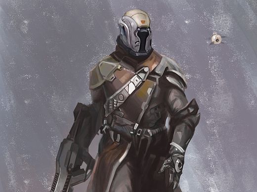 光环角色临摹再来一张