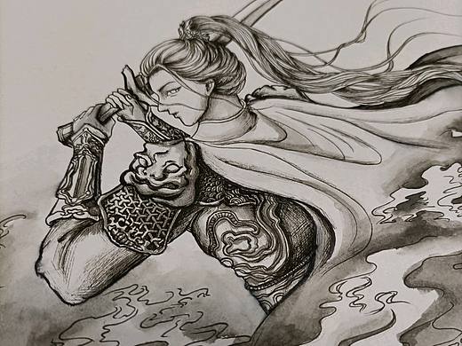 殺伐果斷之將軍（個(gè)人主頁(yè)-ZNjA3NDU1ODg=） - 繪畫 - 站酷設(shè)計(jì)師芮臨原創(chuàng)素材 - 站酷ZCOOL