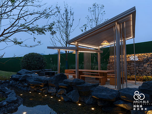 成都九麓雅居乐庭院景观实景