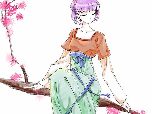 马克笔笔触模仿