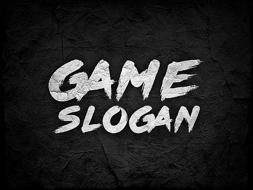 Game Slogan
