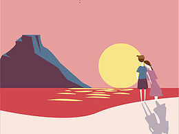 送给朋友的小画