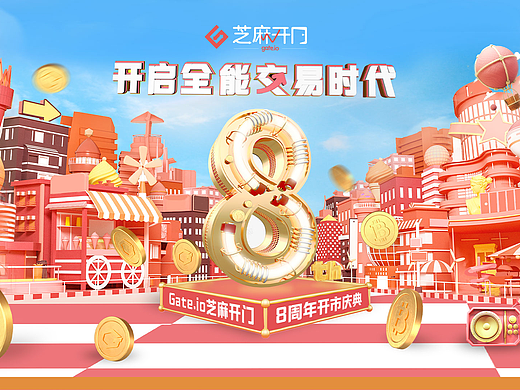 2021年gate8周年开市盛典
