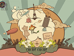 cache商业插画设计