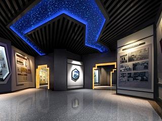 安徽农金展厅立面布局深化设计
