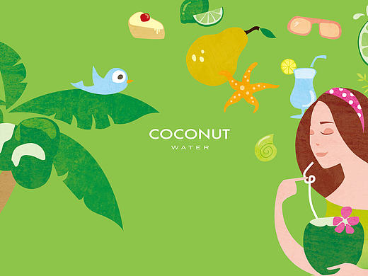 口渴拿TA椰子水运动饮料品牌体系设计－销量装