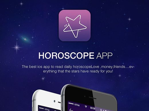 HOROSCOPE APP 星座社交（个人主页-ZMTMxMjA0ODA=） - APP界面 - 站酷设计师jagirl原创素材 - 站酷ZCOOL