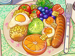 食物相关插画