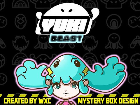 YUKI与BEAST-盲盒IP设计