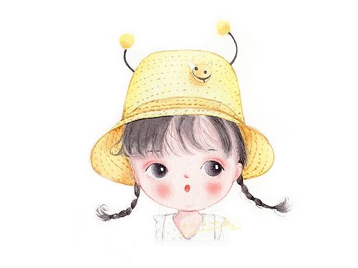 水彩手绘头像 萌宝（个人主页-ZNDcwNzMxMzI=） - 艺术插画 - 站酷设计师小天小画原创素材 - 站酷ZCOOL