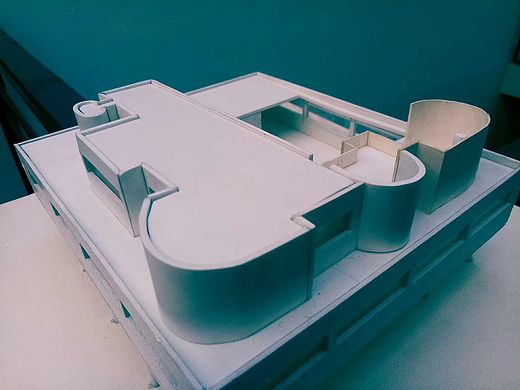 萨伏伊别墅模型