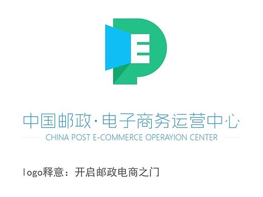 中国邮政电子商务运营中心logo飞机稿
