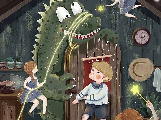 兒童插畫（個人主頁-ZNDQ0NzQzMzI=） - 兒童插畫 - 站酷設(shè)計師肉肉不長肉原創(chuàng)素材 - 站酷ZCOOL