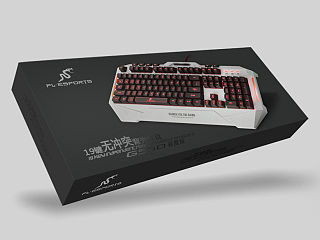 键盘包装设计-腹灵品牌