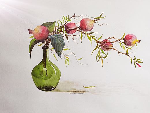 早晨起来先练功，今日作品，早安（个人主页-ZNDE5MzI2NTI=） - 绘画 - 站酷设计师芥子绘原创素材 - 站酷ZCOOL