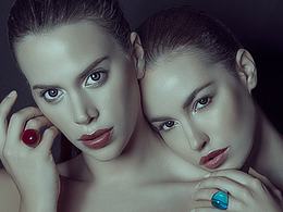 平面摄影人物修片练习,磨皮处理练习