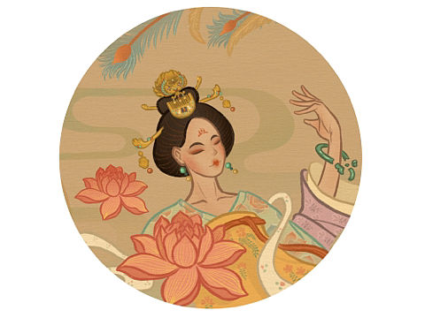 【国风插画】 《长恨歌》